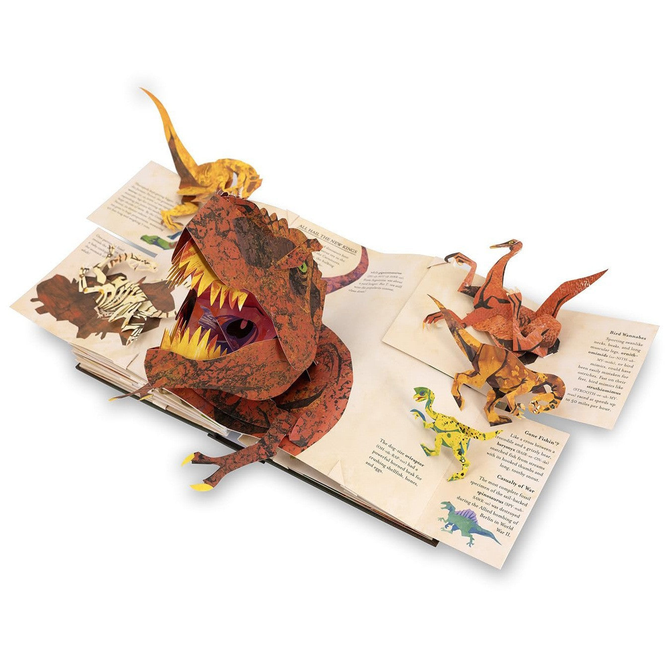 3D Dinosaur Encyclopedia Pop-Up Book