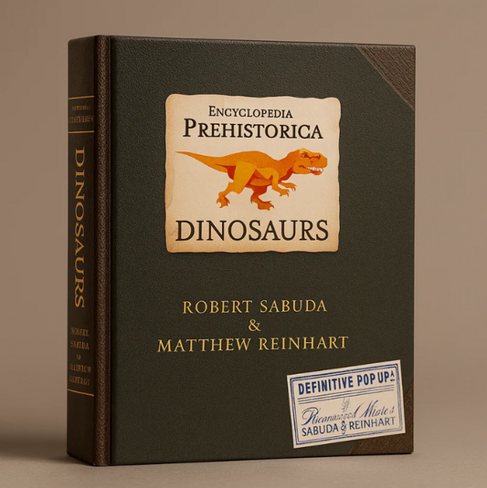 3D Dinosaur Encyclopedia Pop-Up Book