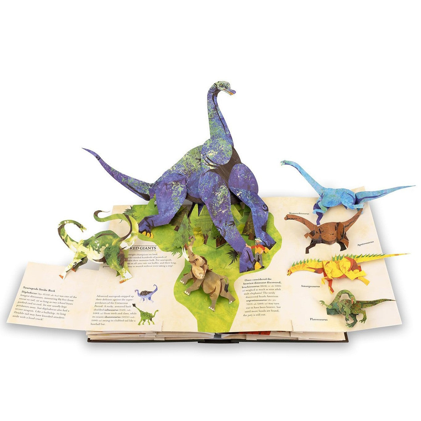 3D Dinosaur Encyclopedia Pop-Up Book